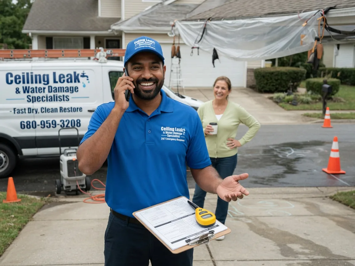 Ceiling Leak Cleanup Encino, NM FAQs